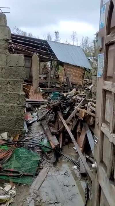 This is the aftermath of typhoon RAI in the Philippines. Makes my heart break.