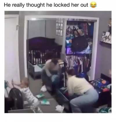 Locked mum out?