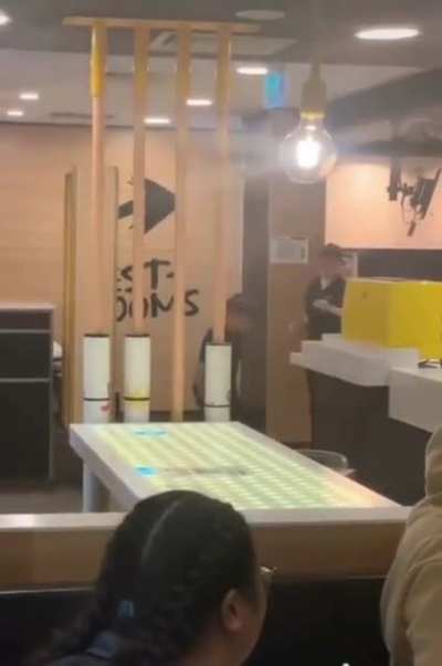 Kid gets thrown out of McDonald's