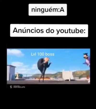 Anuncio do youtube em poucas palavras
