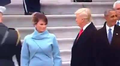 Obama Vs Trump Wives