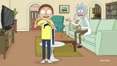 This Rick and Morty ad for PS5.