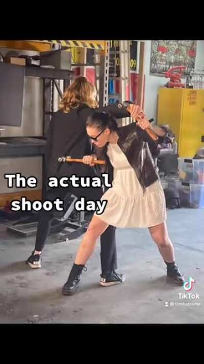 Behind the Scenes of a Stunt Fight