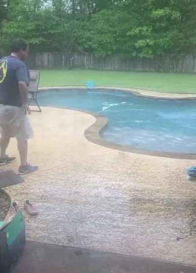 -A dad and his duck (x=