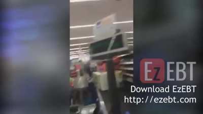 woman Yells At Guy using Food Stamps