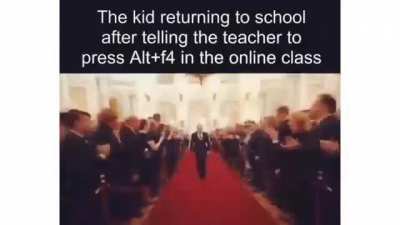 He is back