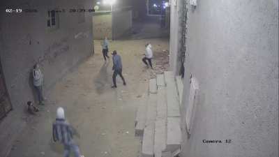 A father and his 5 y/o son were attacked yesterday by three people holding knives and a shotgun due to old problems between the 2 families. Egypt