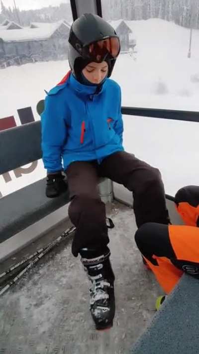 My cousin found an interesting way to play 20th Century Fox intro in Hafjell