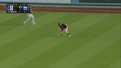 [Highlight] [Highlight] AJ Pollock drives in 2 runs with a base hit to put the Dodgers on the board!