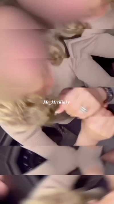 Haven’t played in a while and this BBC caught my attention. I had the hubby pick him up and I blew him in the backseat while he drove around.