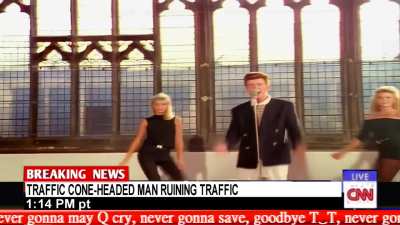 CNN astley hijack