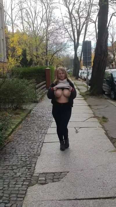 #TittyDrop So you're walking down the street... you see a girl... and?... it happens