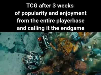 TCG died real quick