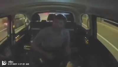 Never disrespect the cabbie driver