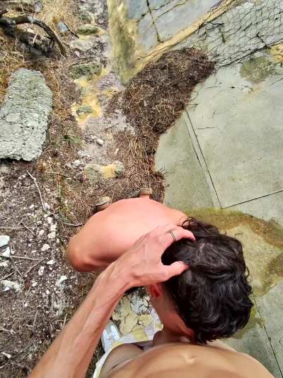 Getting bjs in nature is my passion 🥵
