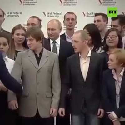 Just look at his face when he was removed from his place