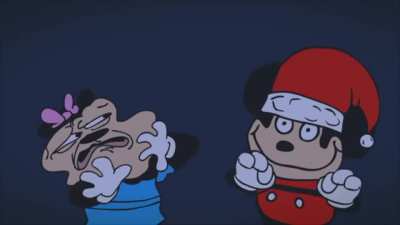 mokey mouse Christmas