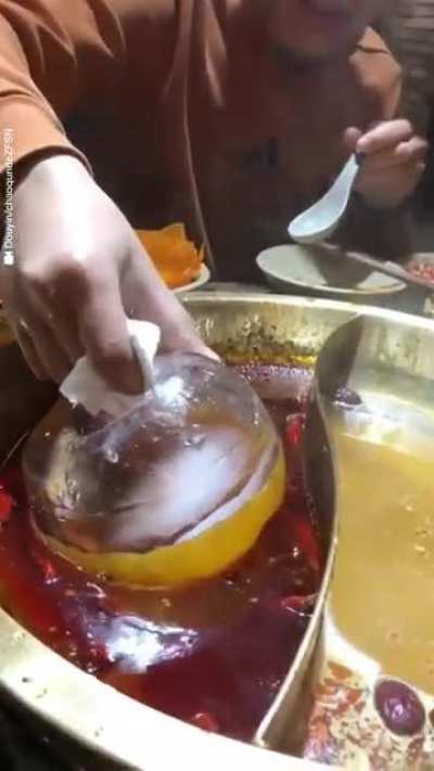 Now that's how you remove oil