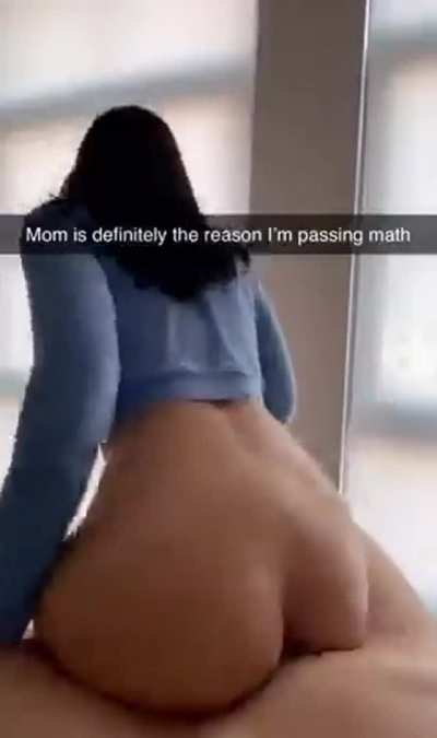 Mom is a very good teacher