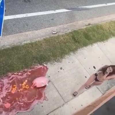 WCGW trying to drink alcohol from strangers one story above you