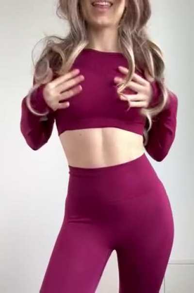 I need a volunteer to fondle my titties after this drop!
