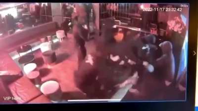 In the “first” gang attack in Iceland, 27 masked individuals rush in to a night club, assault and stab 3 individuals. Victims survived the attack.