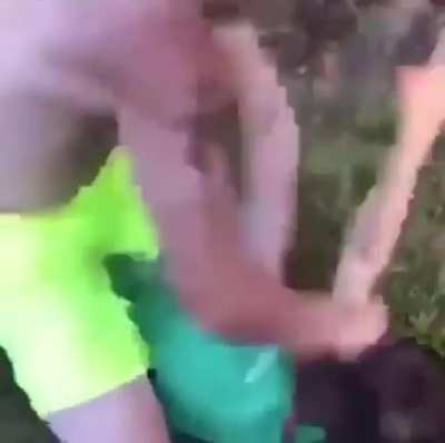 A brutal beating