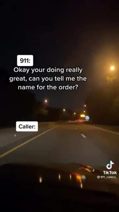 Amazing work from 911 caller