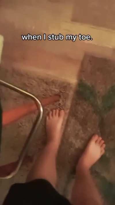 Ever combined your ankle and your open dishwasher?