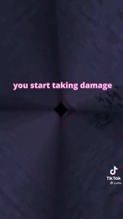 Never dig straight down…