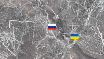 Today, russian occupiers executed two Ukrainian prisoners of war near the Vesele village in the Donetsk region, according to the Ukrainian Ground Forces. (source - @landforceofukraine on Telegram)