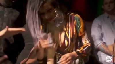Cardi B Letting Some Fans Grope Her Tits at a Concert