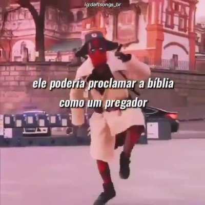 (Deadpool dançado com a música de rasputin, 