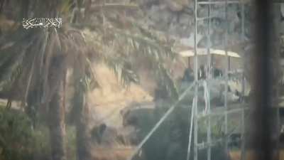 Martyr Izz El-Din Al-Qassam Brigades: — Sniping an Israeli soldier on the 