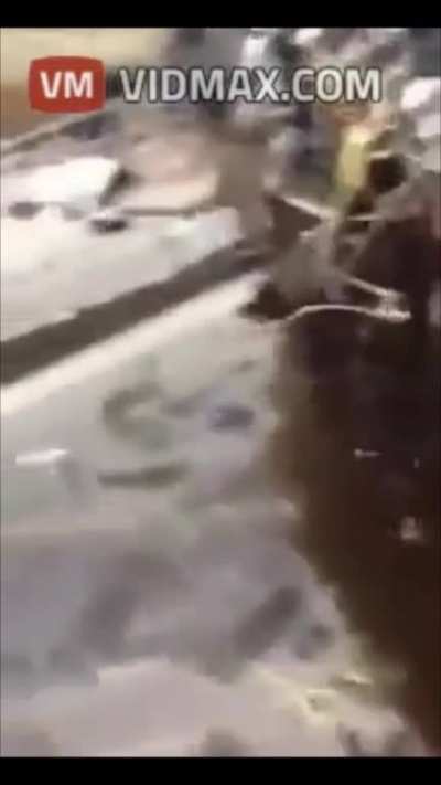 In Shock: Woman Sits in Car Unfazed After Brutal Car Accident