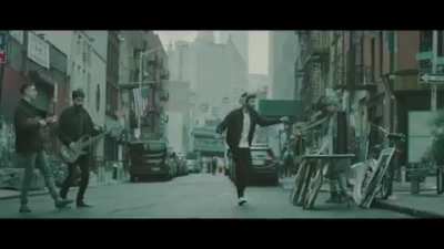 Sober Up music video but it's only the lyrics, Ryan sucks at the ukulele, and they forgot to remove background noise.