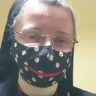 Maseczka do przyjmowania Komunii Świętej