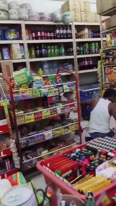 Drunk Customer Challenge Shopkeeper to one-by-one Duel