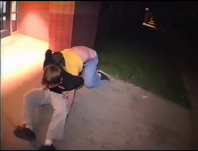 Guy gets choked