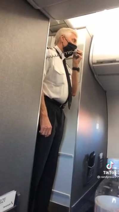 Pilot pays respect to to veterans and the military.