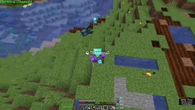 I was playing minecraft with my friends (LOUD WARNING)