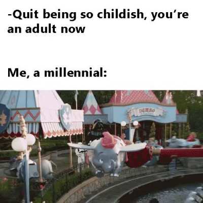 I don't wanna grow up