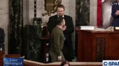 That applause from both sides of the isle