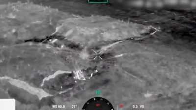 A BTR drove into the water, the second BTR got stuck in a trench