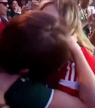 Two Fan Bases getting along