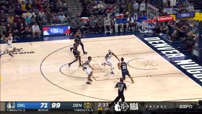 [Highlight] Bol Bol gets the steal on one end, throws down the alley-oop dunk on the other