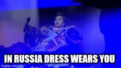 IN RUSSIA...