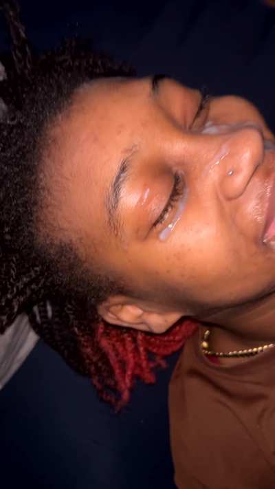 Cum on my face is the best treat!