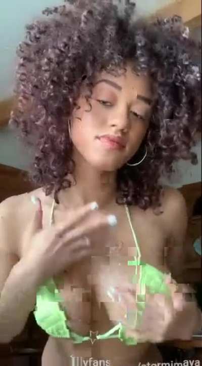 Maya green Boobs 