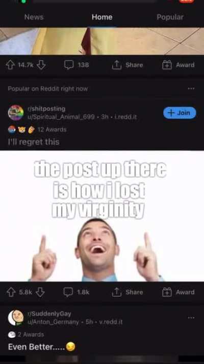 Blursed virginity